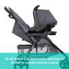 Baby Trend EZ Ride SE Travel System with Secure-Lift Infant Car Seat, Bluebell(Dash Grey)