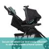 Baby Trend EZ Ride SE Travel System with Secure-Lift Infant Car Seat, Bluebell(Dash Sage)