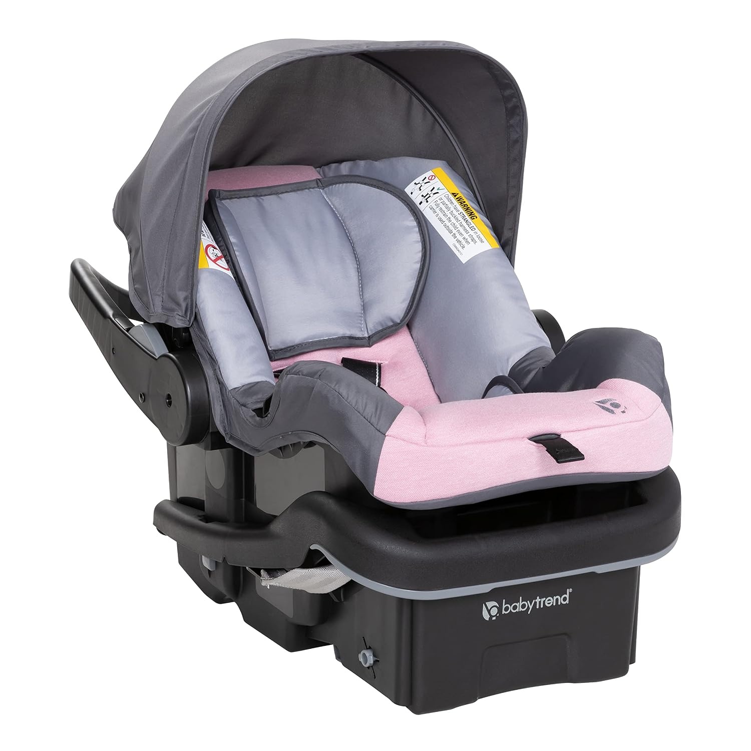 image:imageBaby Trend Passport Cargo Travel System Pink Bamboo with Lil Snooze Deluxe III Bassinet