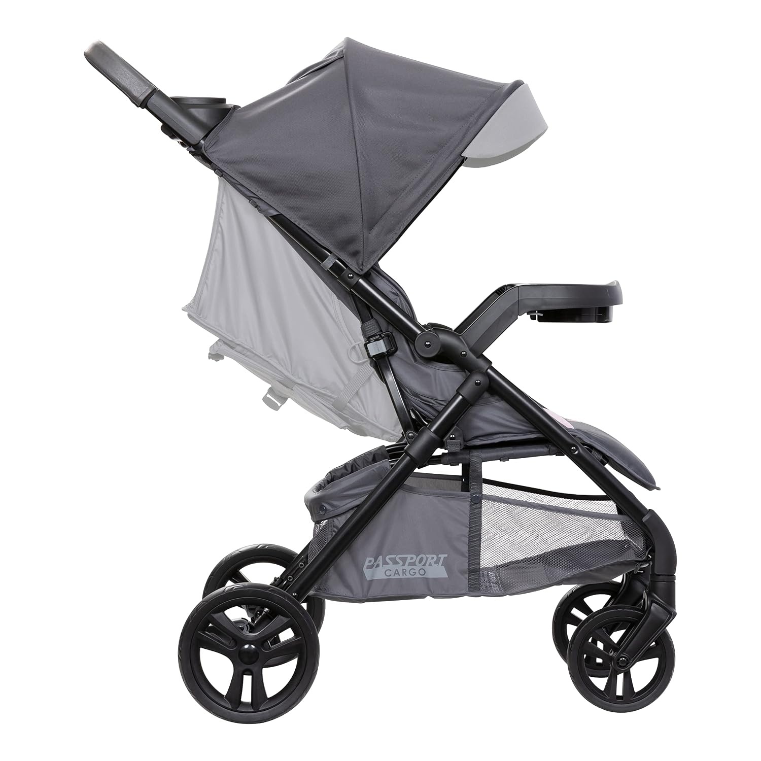 image:imageBaby Trend Passport Cargo Travel System Pink Bamboo with Lil Snooze Deluxe III Bassinet
