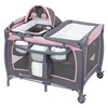 Baby Trend Passport Cargo Travel System, Pink Bamboo with Lil’ Snooze Deluxe III Bassinet
